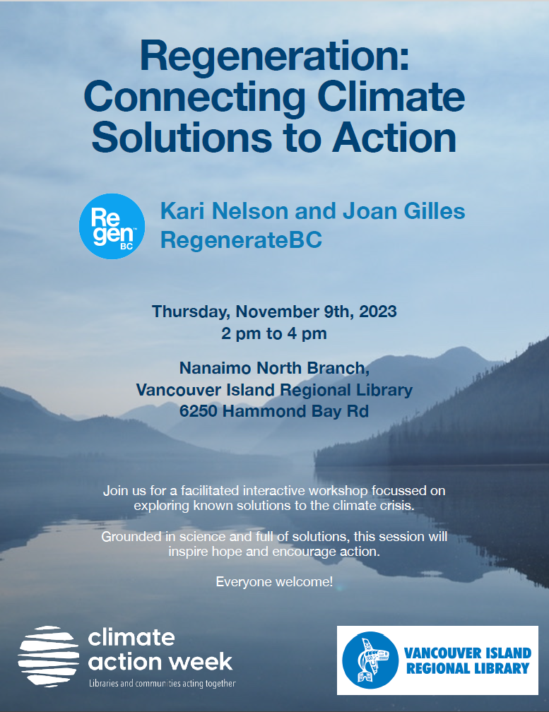 Regeneration: Connecting Climate Solutions to Action